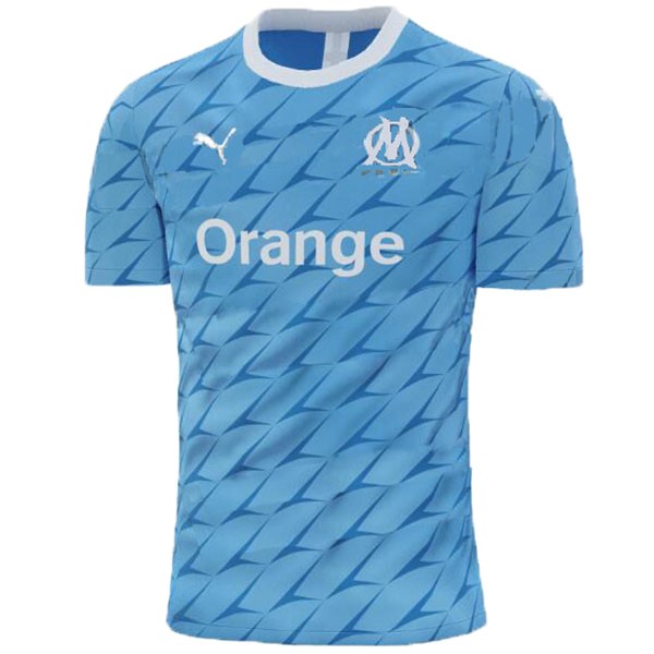 Tailandia Camiseta Marsella 2ª 2019-2020 Azul Claro